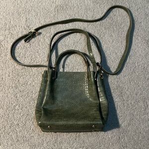 NWOT faux alligator purse